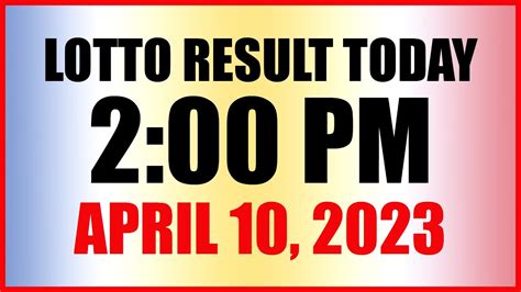 EZ2 RESULT April 3, 2023 .